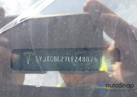 2020 Tesla Model X Long Range Dual Motor All-Wheel Drive/Long Range Plus Dual Motor All-Wheel Drive из США, поврежденный, VIN 5YJXCBE27LF248876